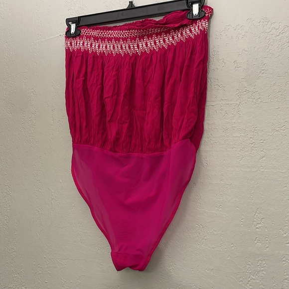 NWT Intimately Free People Tubes On Raspberry Bodysuit - Picture 11 of 12